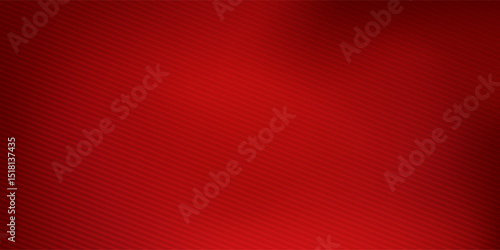 Abstract red gradient background, light and shadow on the backdrop with dimensions, hot tone wall with intense color, horizontal wallpaper.