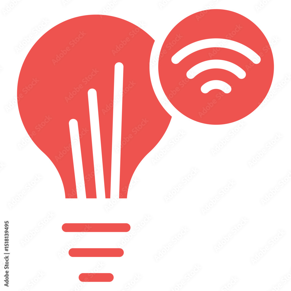 Smart Bulb Vector Icons Smart Bulb Vector Icons