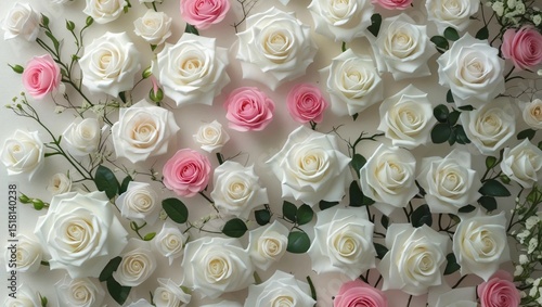 wedding bouquet of roses