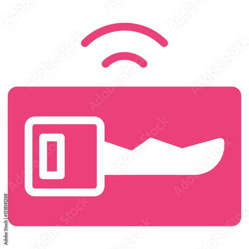 Smart Keycard Vector Icons