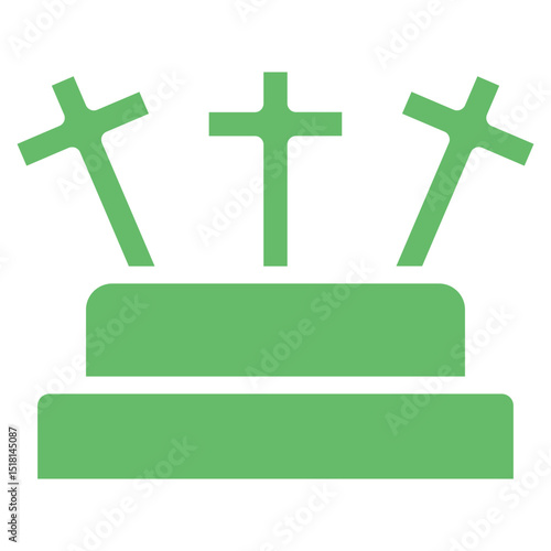 Golgotha Vector Icons