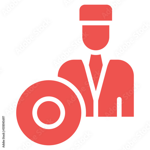 Bodhran Player Vector Icons