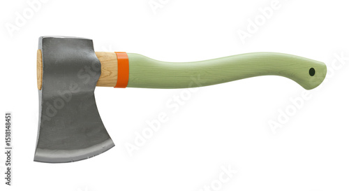 Canvastavla Isolated Hatchet