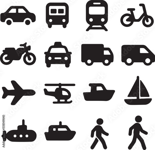 transportation icons