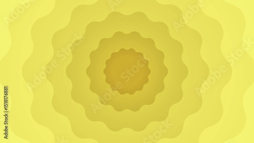 Seamless Gold Abstract Background Animation with Glowing Ripple Lines
