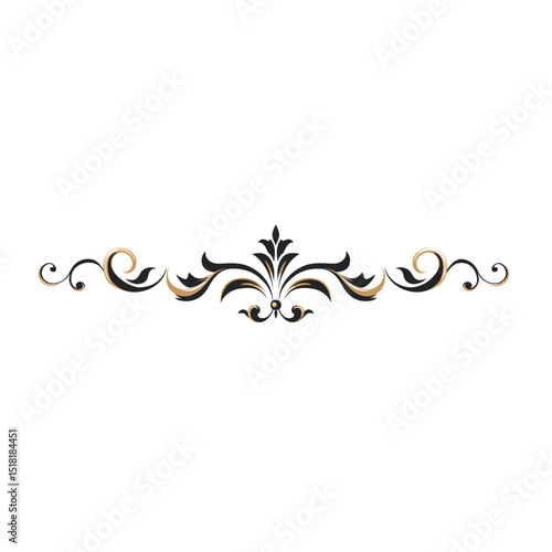 Ornament frame graphic graphics black embellishment vector