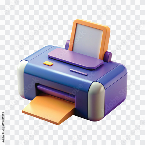 Printer Icon PNG | Office Equipment, Printing Device, Document Output, Digital Printing Symbol