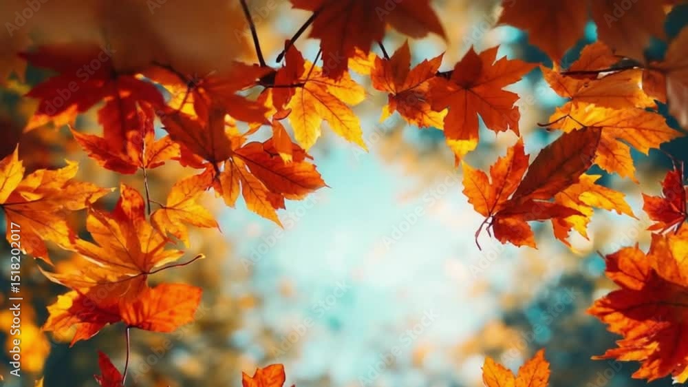 Autumn leaves background Autumn leaves background
