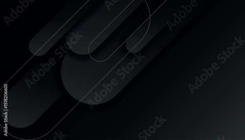 black  dark  shapes background design