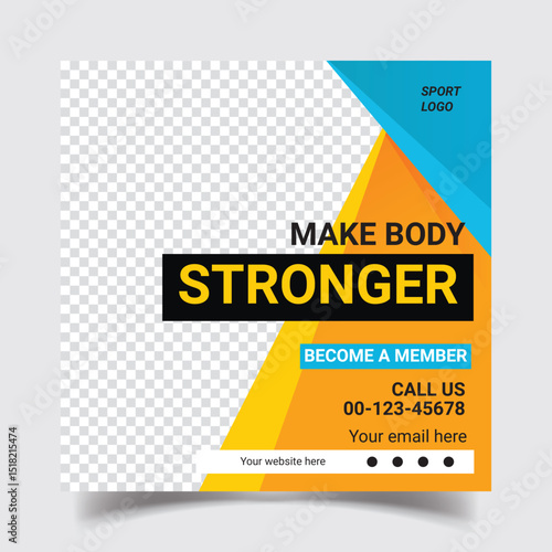 Summer fashion sale social media web banner flyer