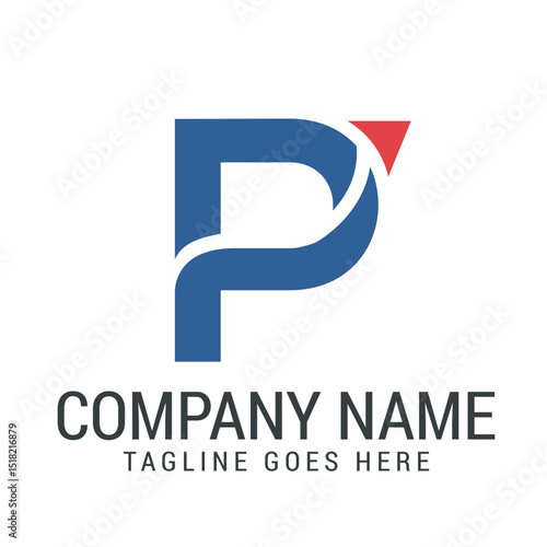 Free Download Creative Letter P Payment or Send Vector Logo Design Templets. 標誌設計, ロゴデザイン, Diseño de logotipo - GFXLoad