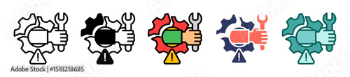 Disruption multiple icon