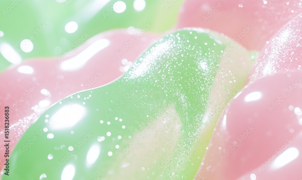 Fototapeta premium Abstract pastel shapes, close-up, texture, background, design