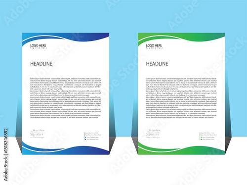letterhead design.