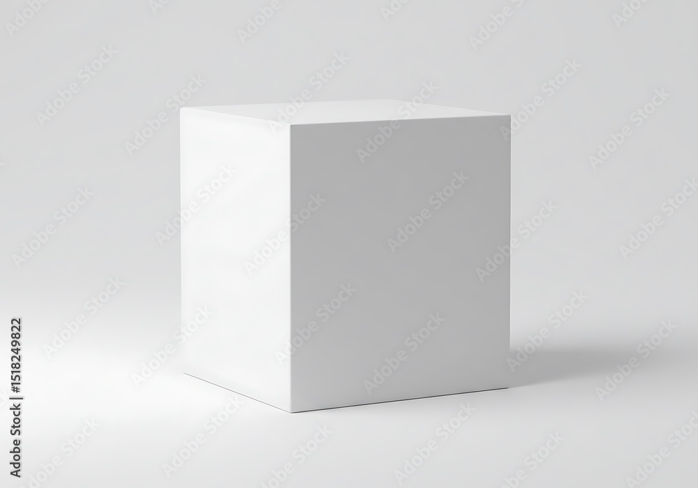Naklejka premium Cubic Luminescence