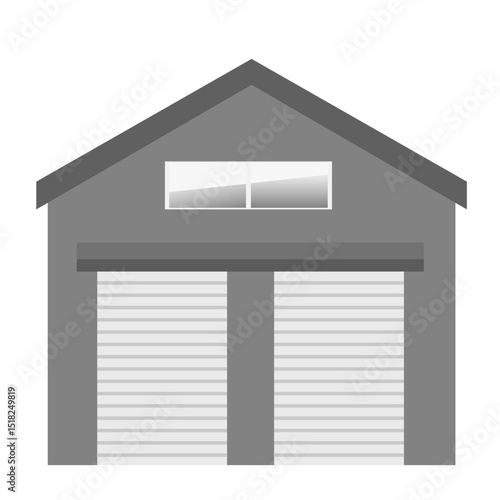 倉庫のイラスト