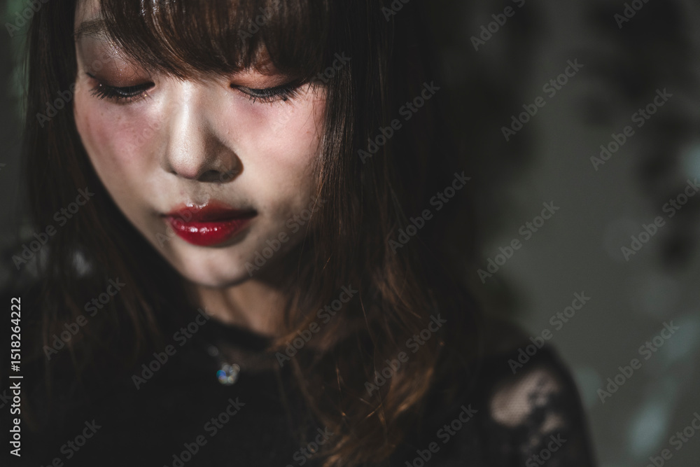クールな女性 クールな女性