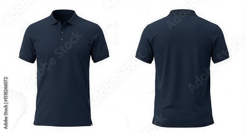 Navy Canvas: Front & Back