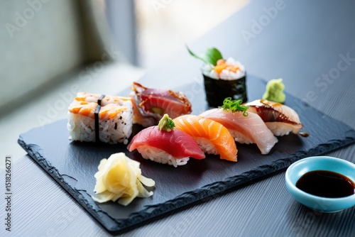Artisanal Sushi Presentation