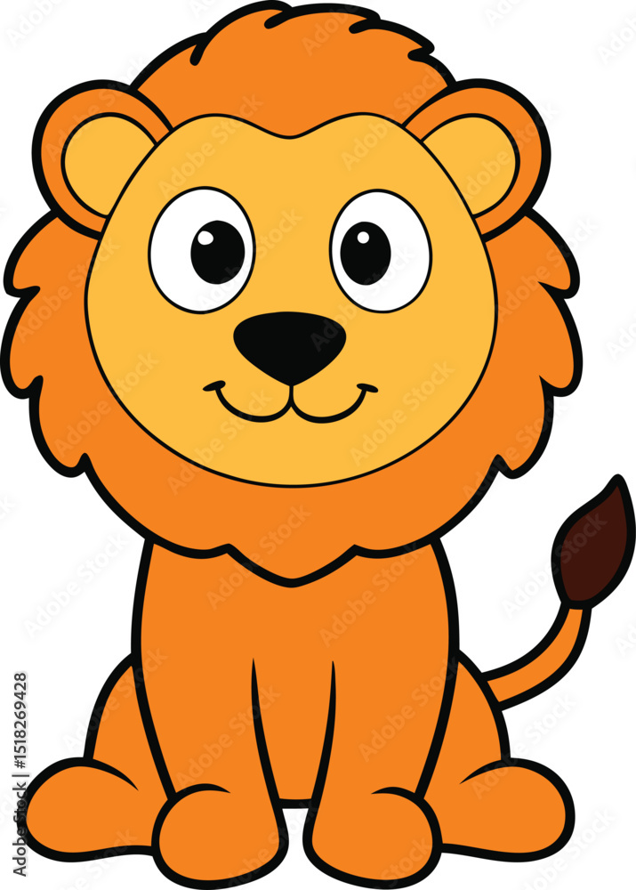 Lion head logo design – bold vector illustration of wild lion face Lion head logo design – bold vector illustration of wild lion face