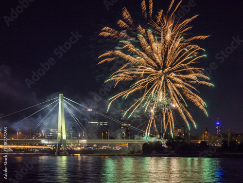 Feuerwerk in Köln 2
