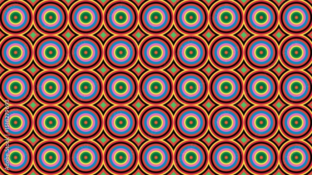 Fototapeta premium circle motif, circle pattern, symmetrical, circle lines, wall wallpaper, HD