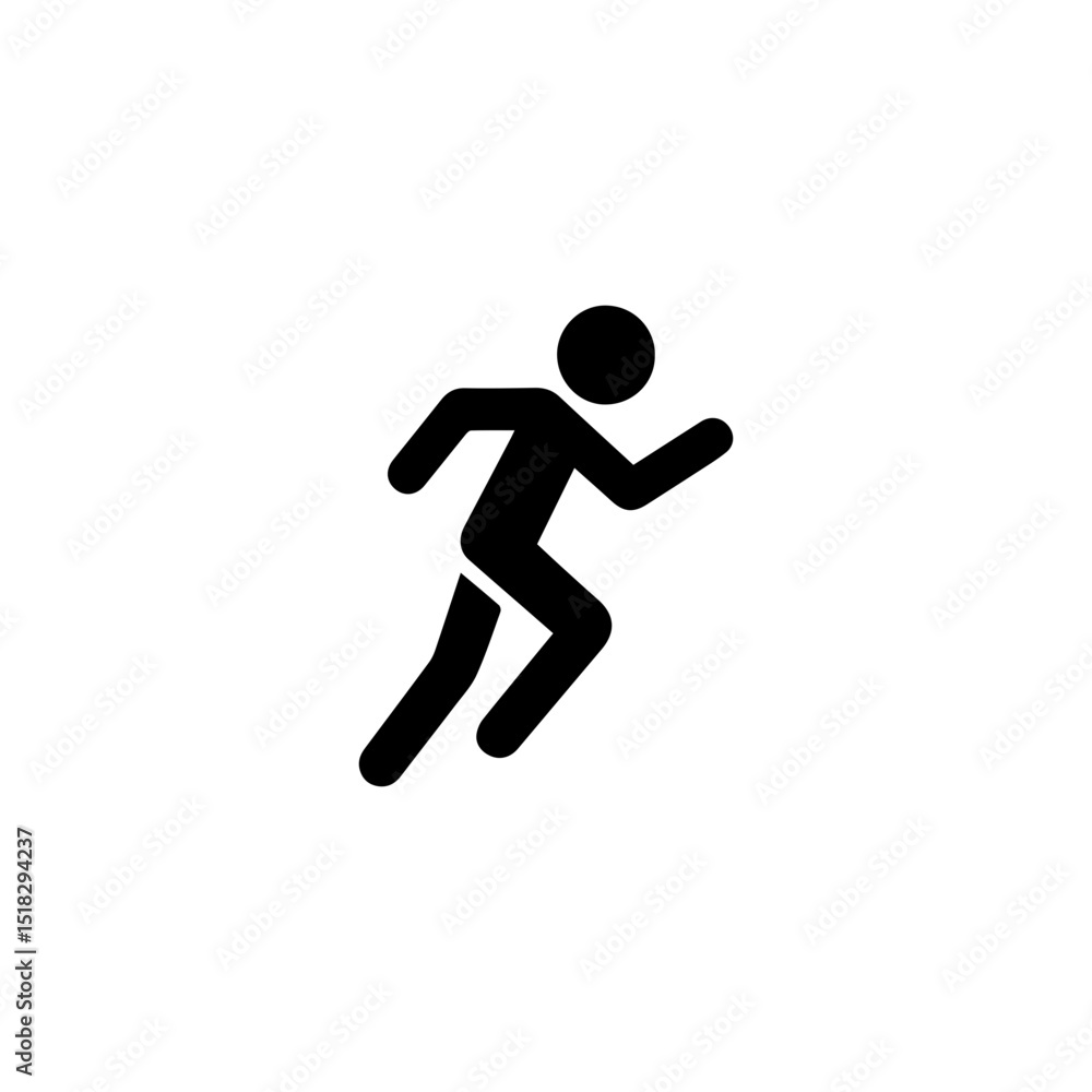 Runner running icon in transparent background
Runner running icon in transparent background