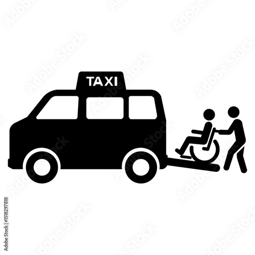 介護タクシーのアイコン