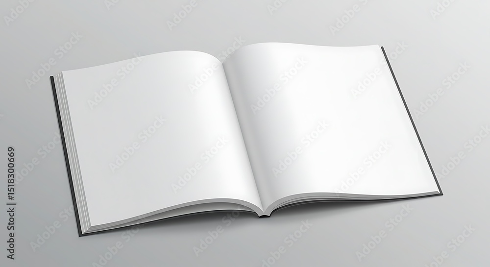 Blank Canvas, Open Pages Blank Canvas, Open Pages