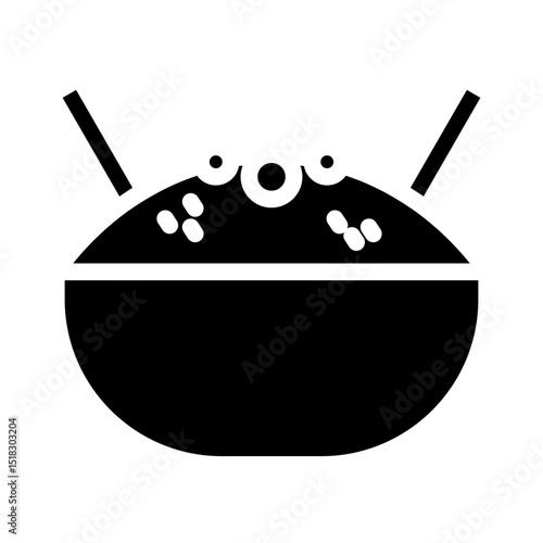 hummus glyph icon
