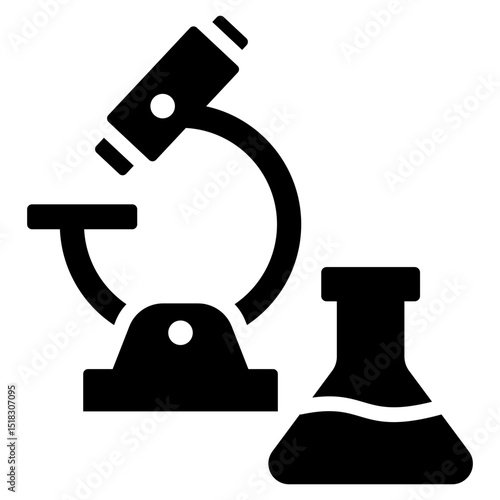 Laboratory Glyph Icon
