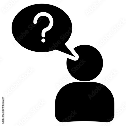 Problem Glyph Icon