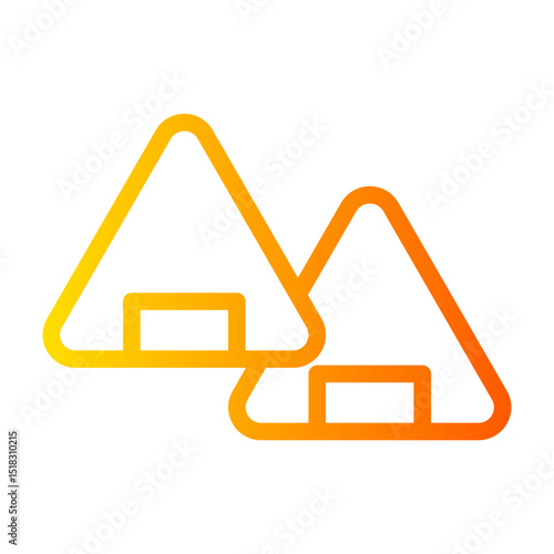 onigiri gradient icon