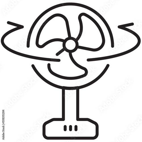 fan rotate  