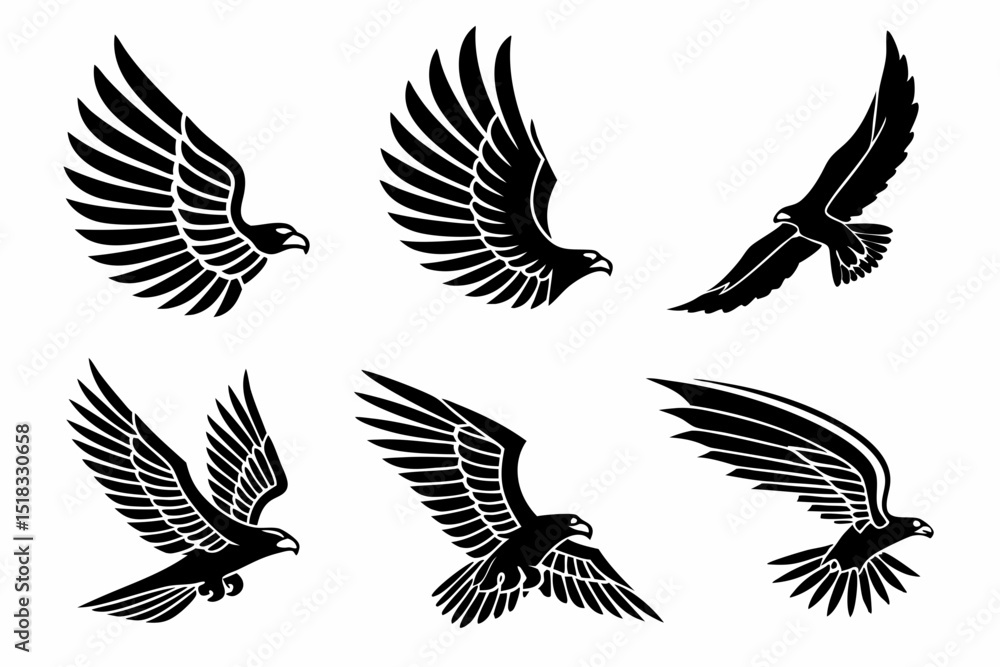 eagle vector set eagle vector set