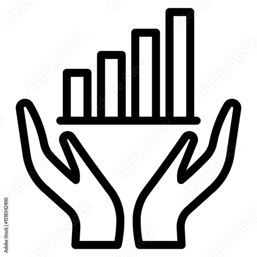 Data discopery icon in vector illustration