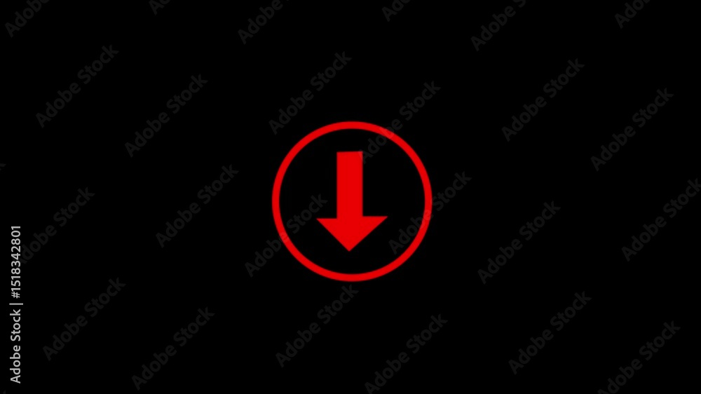 Animated arrow bouncing down icon,down arrow icon.Download arrow animation Animated arrow bouncing down icon,down arrow icon.Download arrow animation
