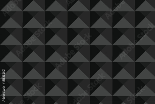 Geometric triangle pattern