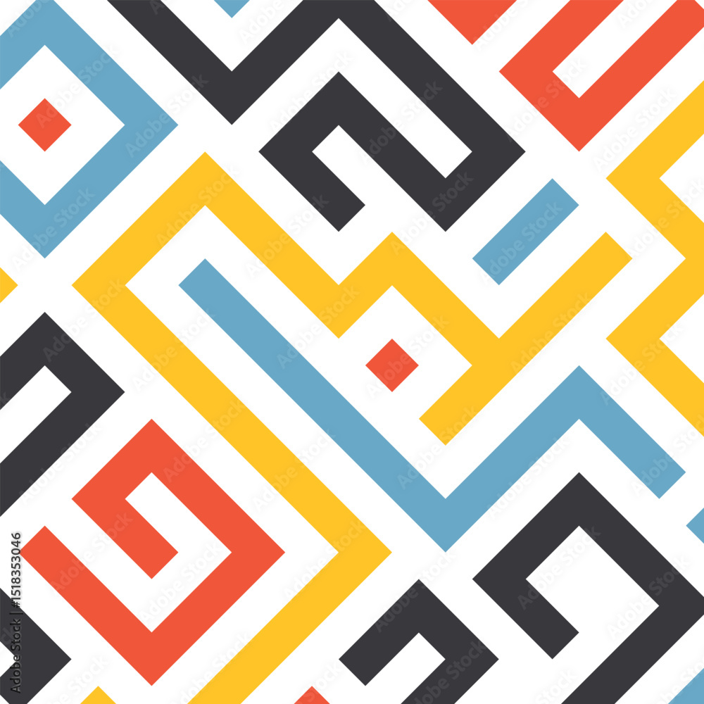 Background with colorful lines shapes abstract stylish mosaic flat square design. Background with colorful lines shapes abstract stylish mosaic flat square design.