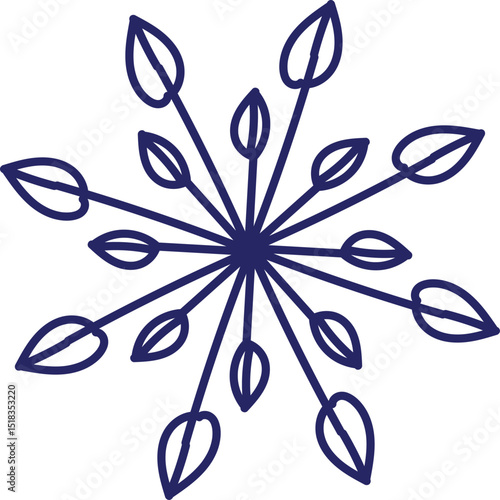 Beautifully crafted mandala vector illustration featuring detailed, symmetrical patterns in a circular layout. Ideal for use in spiritual art, coloring books, meditation visuals, textile design, and d