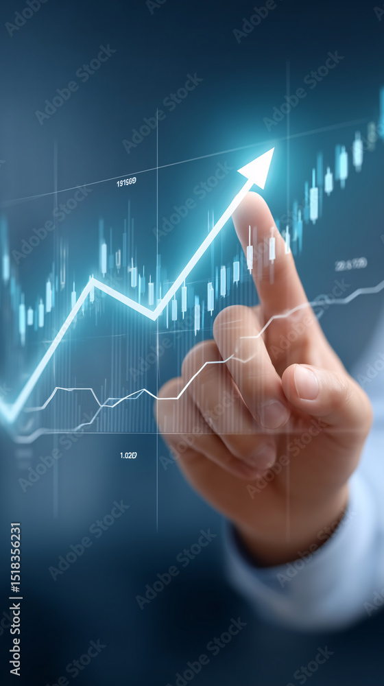Hand Touching Growth Chart Hand Touching Growth Chart