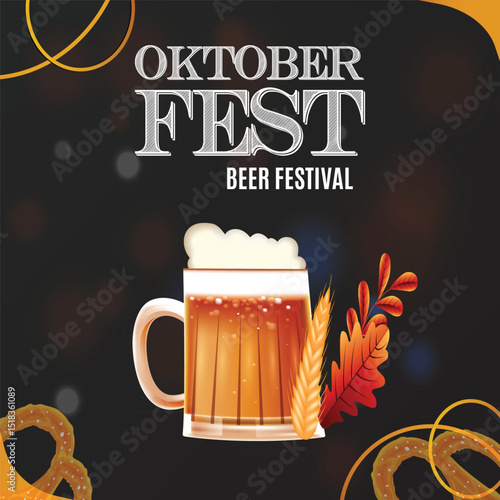 Oktoberfest Beer Festival post design