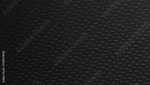 Wallpaper Mural Fondo negro con textura granulada y patrón hexagonal semi-repujado, con sombras suaves Torontodigital.ca