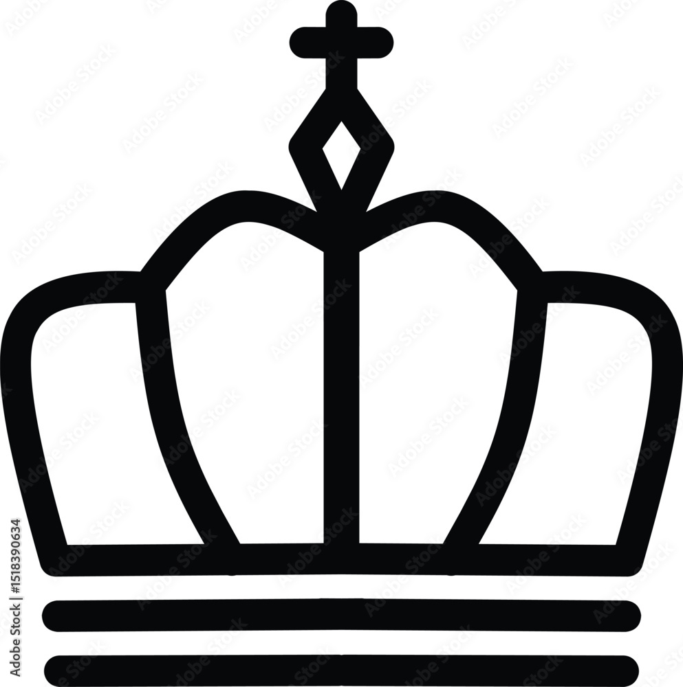 Royal Crown Icon – Symbol of Royalty, Power, and Prestige Royal Crown Icon – Symbol of Royalty, Power, and Prestige