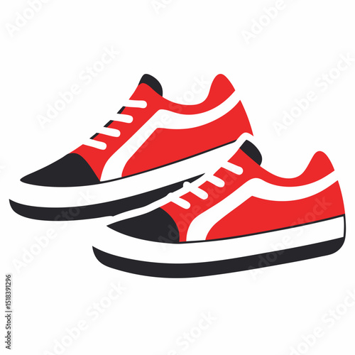 sport shoes isolated on white