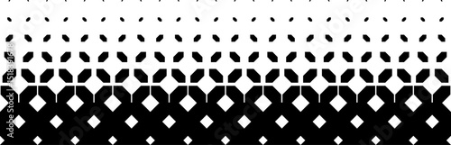 Photos Geometric pattern of black prisms on a white background