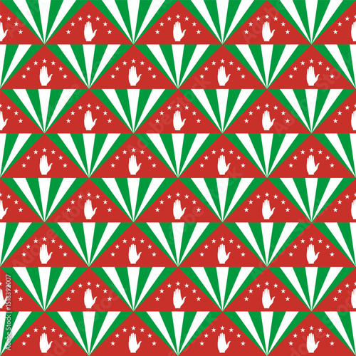 abkhazia flag pattern. geometric background. vector illustration