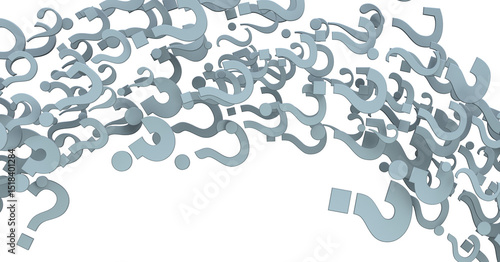 question icons, original 3d...
