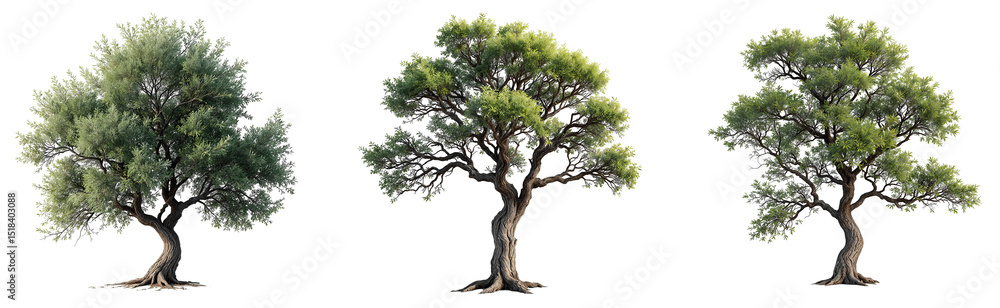 custom made wallpaper toronto digitalSet of various trees isolated on transparent background