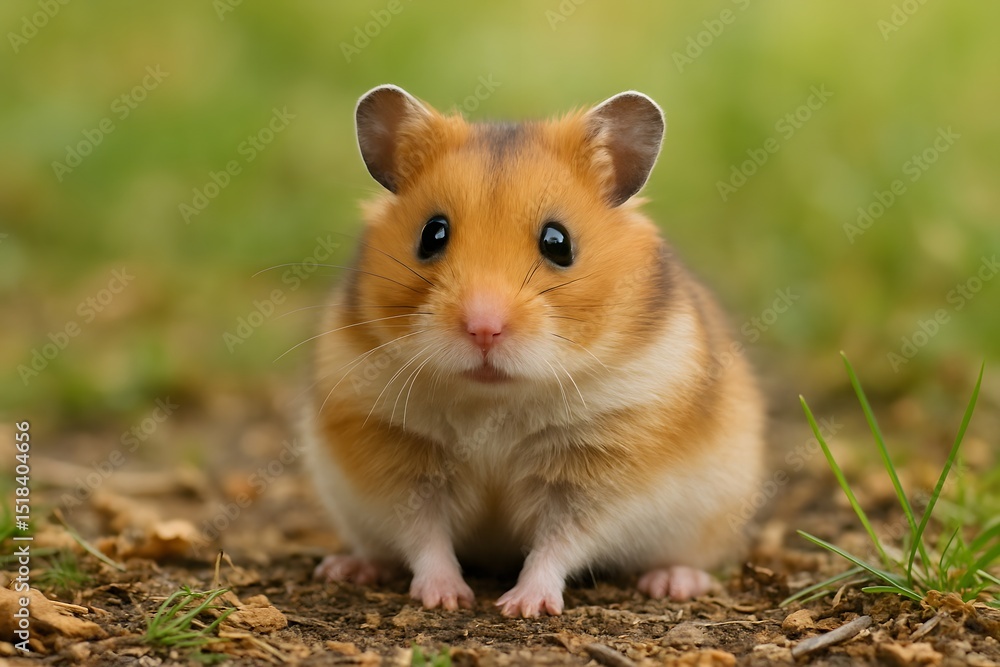 hamster in the grass hamster in the grass